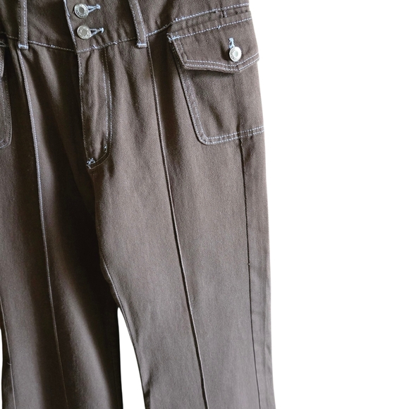 SHEIN Brown Casual Trousers - Picture 4 of 12